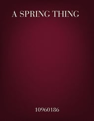 A Spring Thing Concert Band sheet music cover Thumbnail